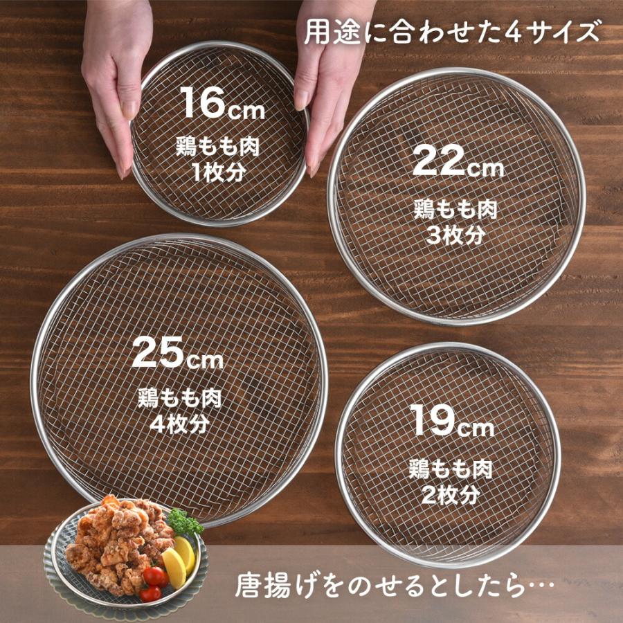 アーネスト（Arnest） 逸品物創 お皿のざる 22cm A-77726 燕三条 日本