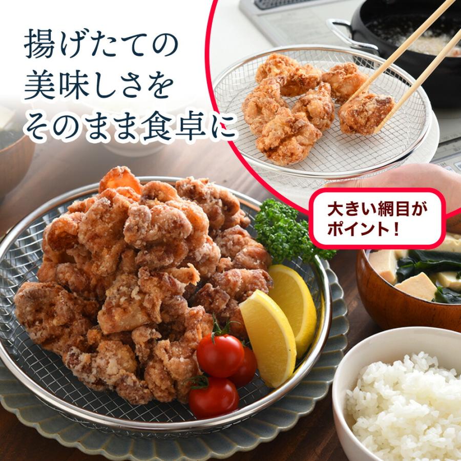 アーネスト（Arnest） 逸品物創 お皿のざる 22cm A-77726 燕三条 日本