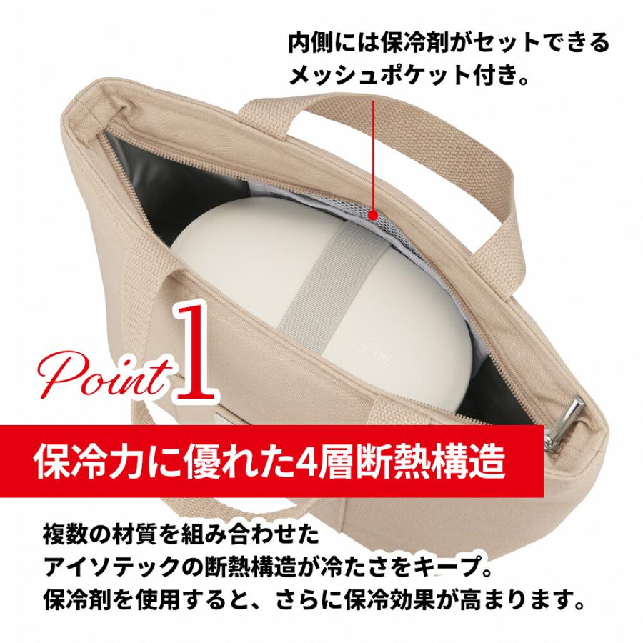 THERMOS（サーモス） 保冷 ランチバッグ RFF-0041 4L お弁当 バッグ