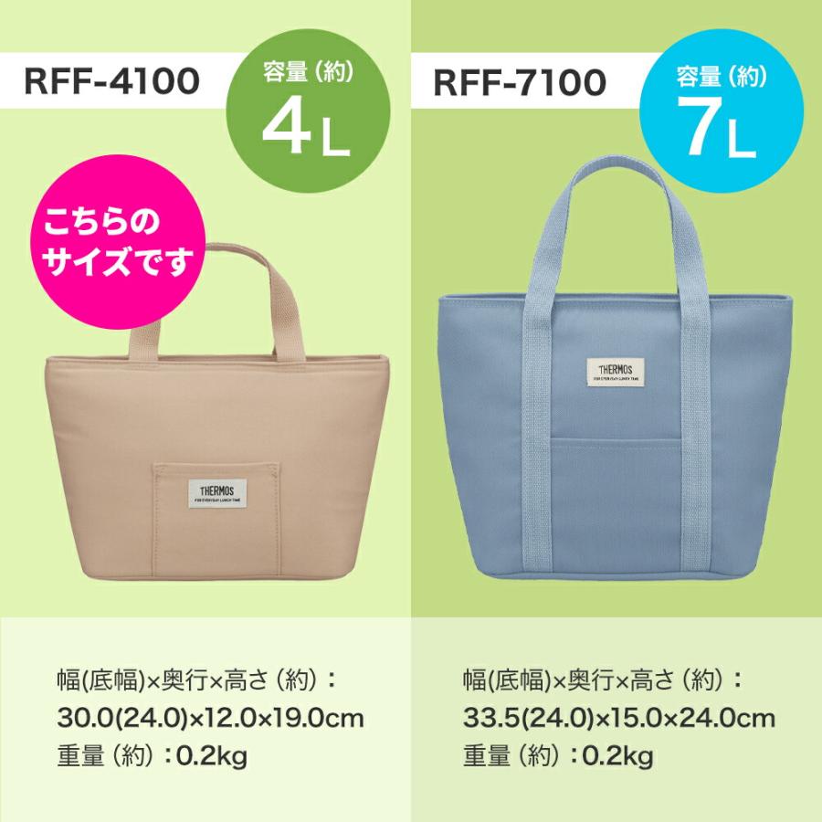 THERMOS（サーモス） 保冷 ランチバッグ RFF-0041 4L お弁当 バッグ