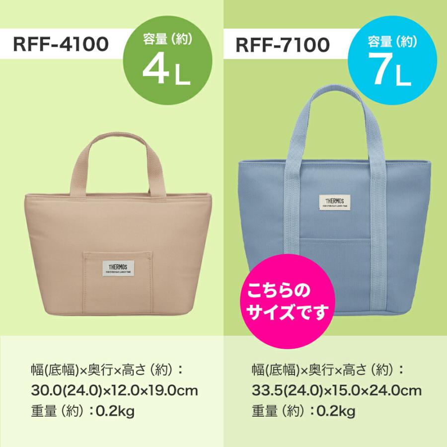 THERMOS（サーモス） 保冷 ランチバッグ RFF-0071 7L 大きめ お弁当