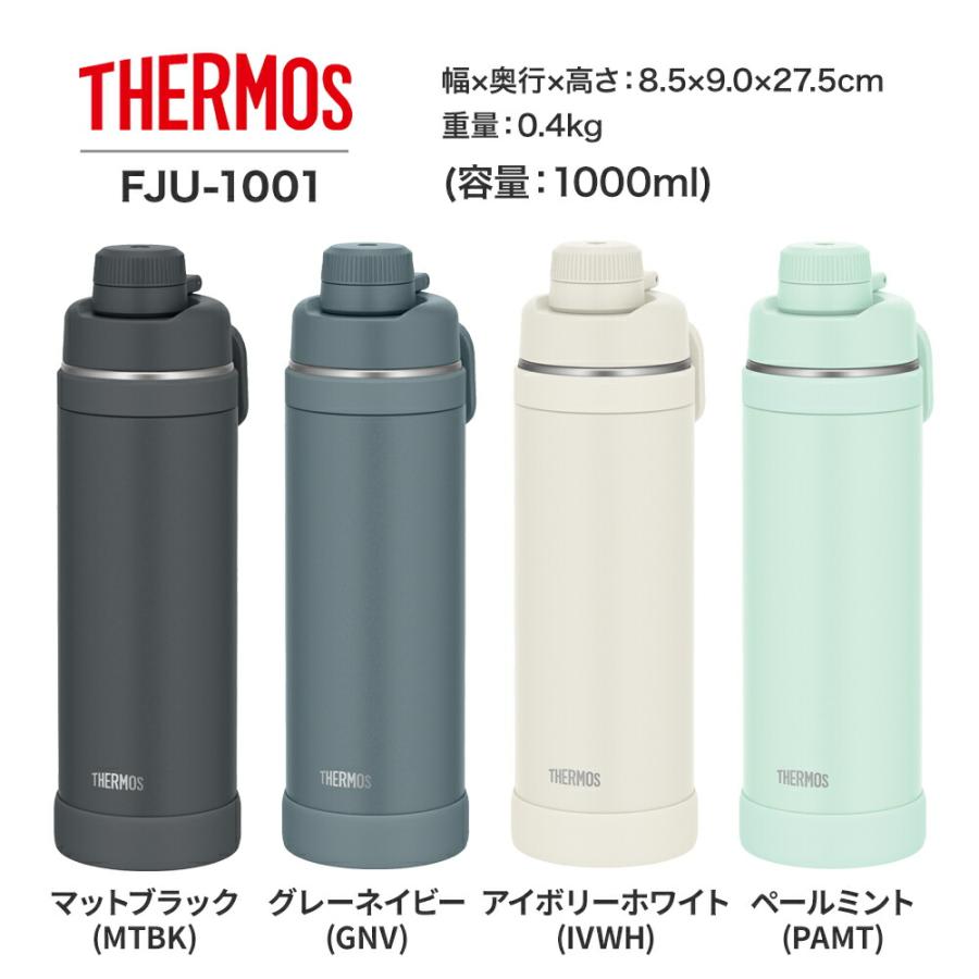 THERMOS（サーモス） 真空断熱スポーツボトル キャリーループ付 FJU