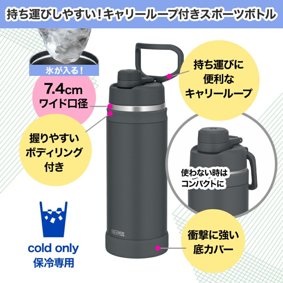 THERMOS（サーモス） 真空断熱スポーツボトル キャリーループ付 FJU