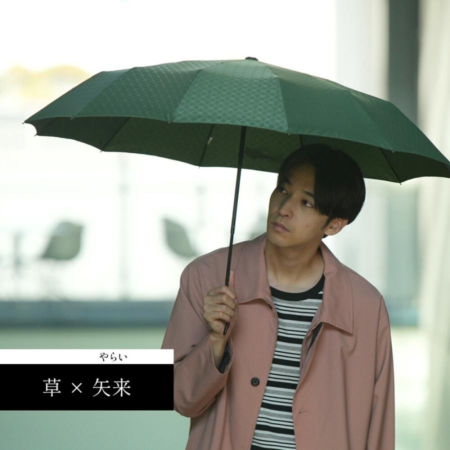 mabu（マブ） 軽量12本骨 折りたたみ傘 江戸 吉祥柄 袋付き UV 晴雨