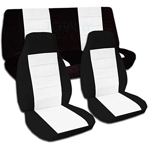 おまとめ5個セット ツートンカラー車シートカバー Semi Custom Fit ホワイト Tccscfrscf26 10co 在庫限り即納可 車 バイク 自転車 自動車 Boatshow Acbs Ca