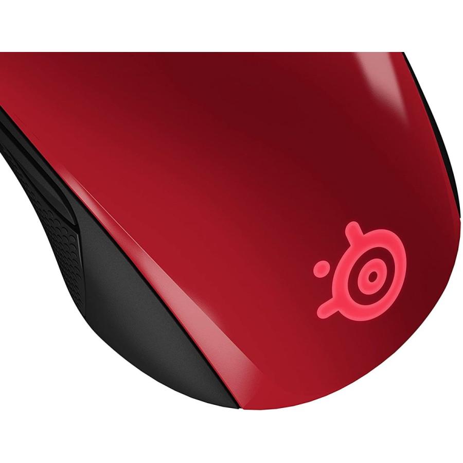 新しいブランド SteelSeries Rival 100%カンマ% Optical Gaming Mouse オプティカル ゲーミングマウス  Forged Red (海外直送品) マウス、トラックボール
