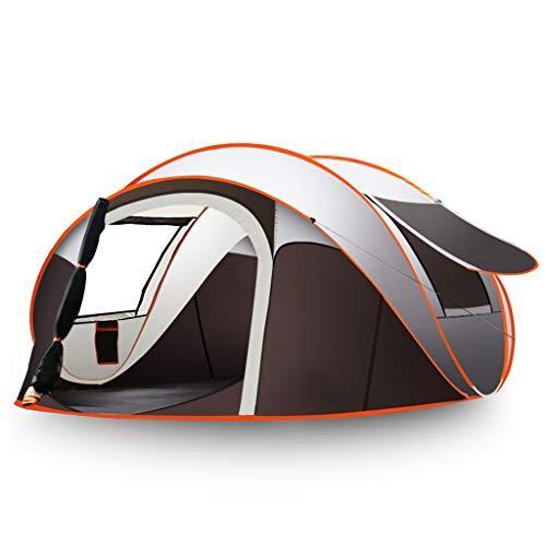 お気にいる CHEXIAO屋外自動テント%carcamera%3-4人無料でスピードオープン防雨手投げパークビーチキャンピングテント(サイズ:S) その他テント