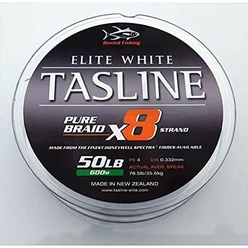 オンライン大阪 Tasline Elite White Pure Spectra Pe八ツ打編組高出力釣り糸ポンド600 Mスプール 日本 直営 店 Shirleyryan Ca