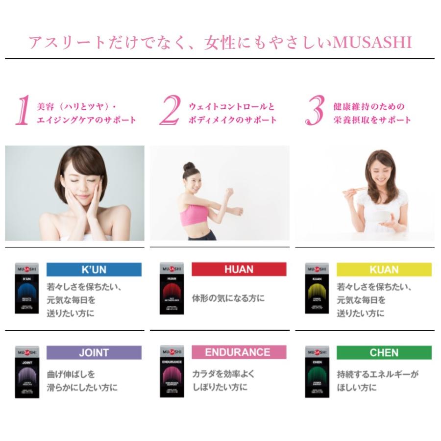 公式 ムサシ MUSASHI サプリ アミノ酸 エンデュランス ENDURANCE 60本入×3.0g 持久力 スポーツのパフォーマンスアップの画像