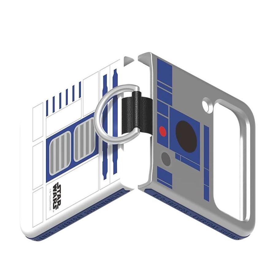 Galaxy Z Flip 4 スターウォーズ R2-D2 Cover ディズニー公式ケース サムスン ギャラクシ ー 折りたたみ｜musashi-store｜05