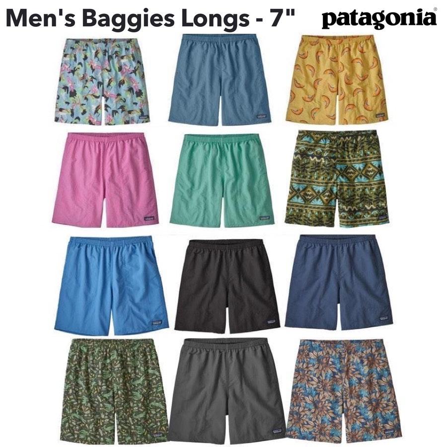 大幅値下げランキング 公式の店舗 パタゴニア バギーズ ロング 7インチ patagonia ショーツ メンズ