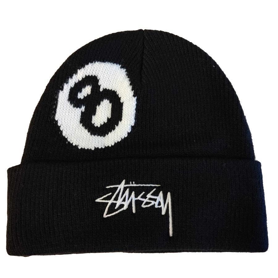 STUSSY ステューシー ニット帽 8 Ball Pom Beanie ビーニー STUSSY ステューシー ニット帽 8 Ball Pom Beanie ビーニー
