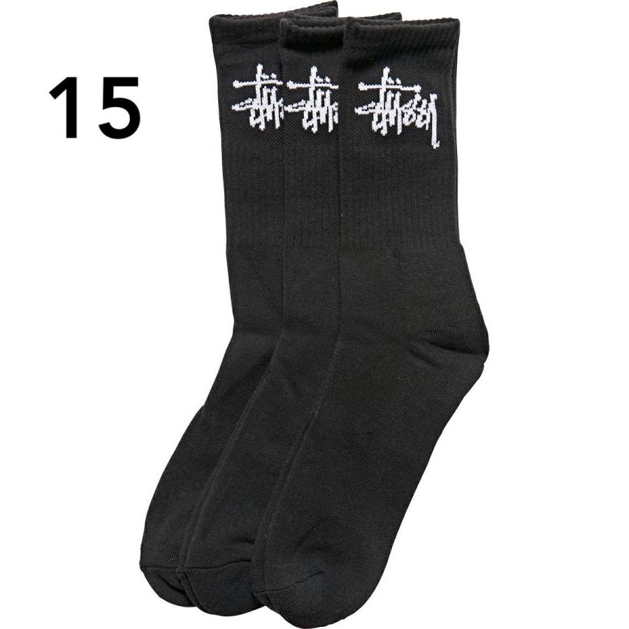 STUSSY ステューシー ソックス3足組 Socks : Import Shop