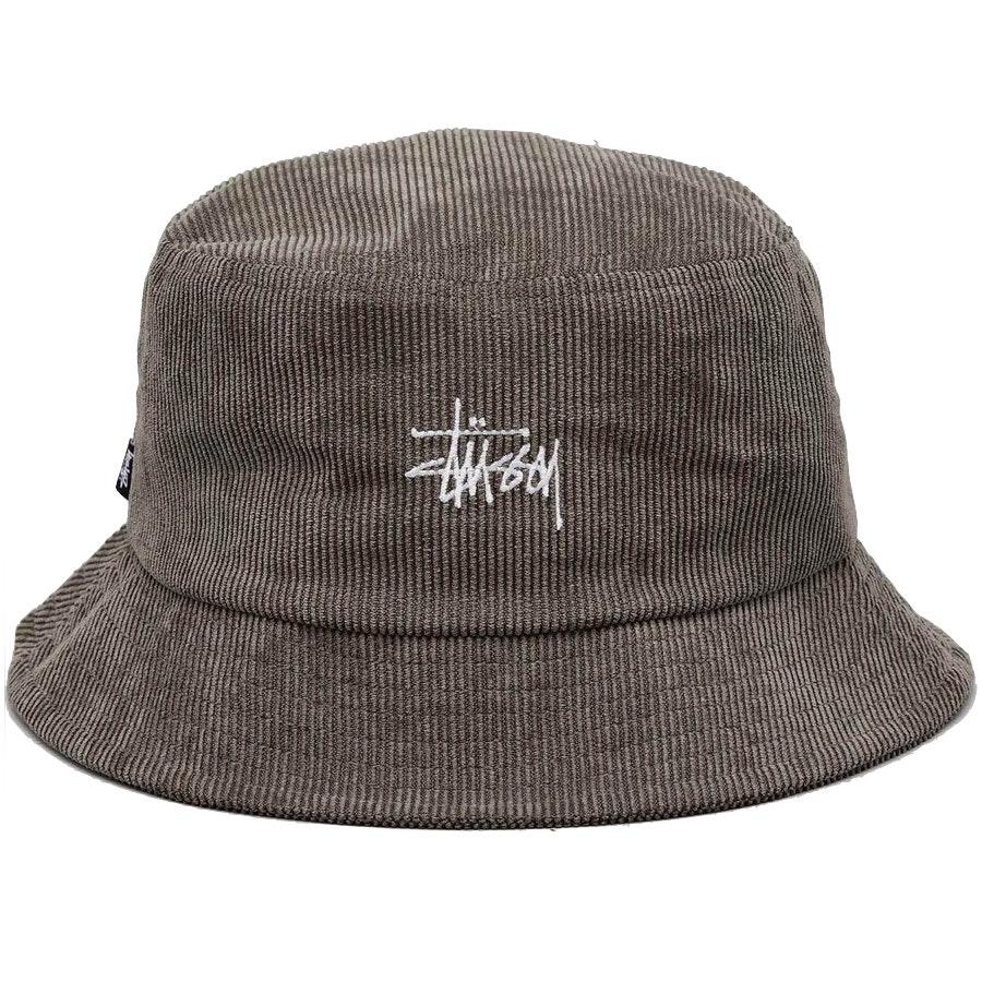STUSSY ステューシー バケットハット コーデュロイ バケハ 帽子 STUSSY ステューシー バケットハット コーデュロイ バケハ 帽子