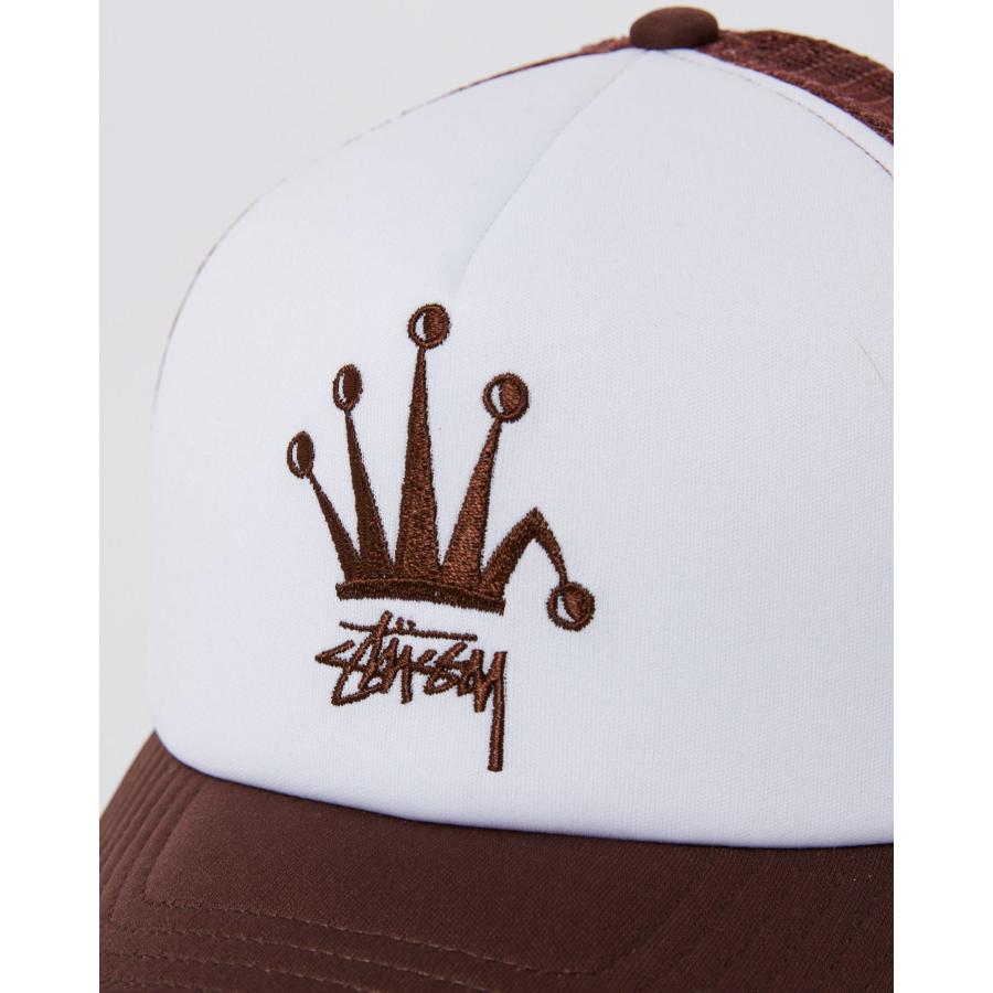 STUSSY ステューシー キャップ 帽子 CROWN STOCK TRUCKER CAP STUSSY ステューシー キャップ 帽子 CROWN STOCK TRUCKER CAP