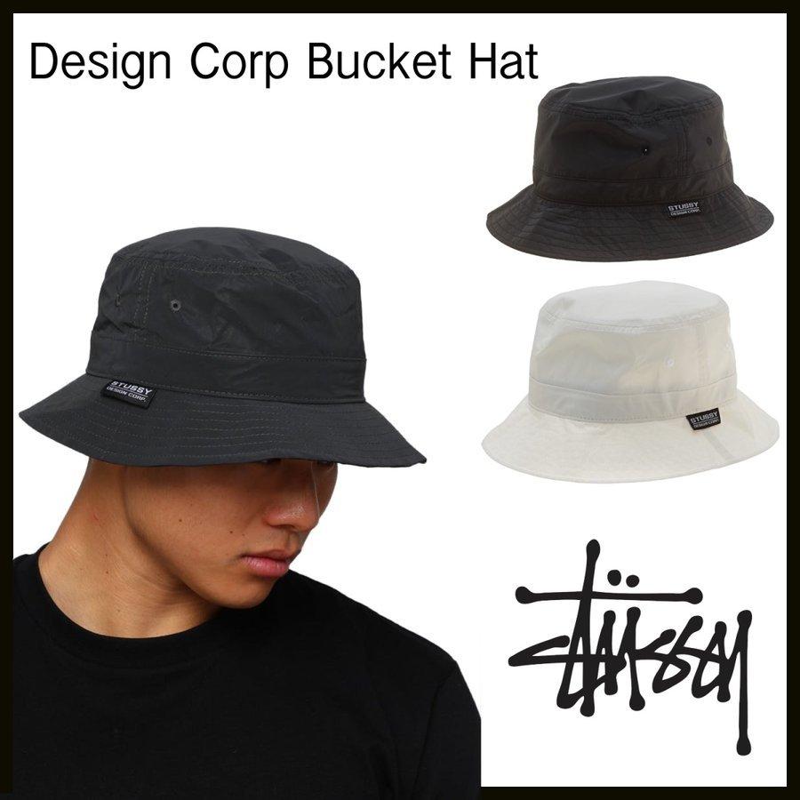 STUSSY ステューシー バケットハット Design Corp バケハ 帽子 STUSSY ステューシー バケットハット Design Corp バケハ 帽子