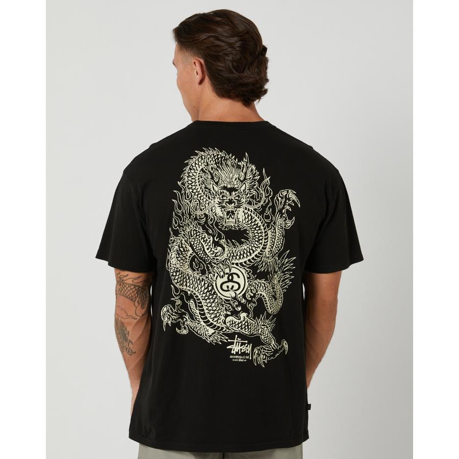 STUSSY Dragon 50-50 Ss Tee Tシャツ ステューシー : Import STUSSY Dragon 50-50 Ss Tee Tシャツ ステューシー : Import