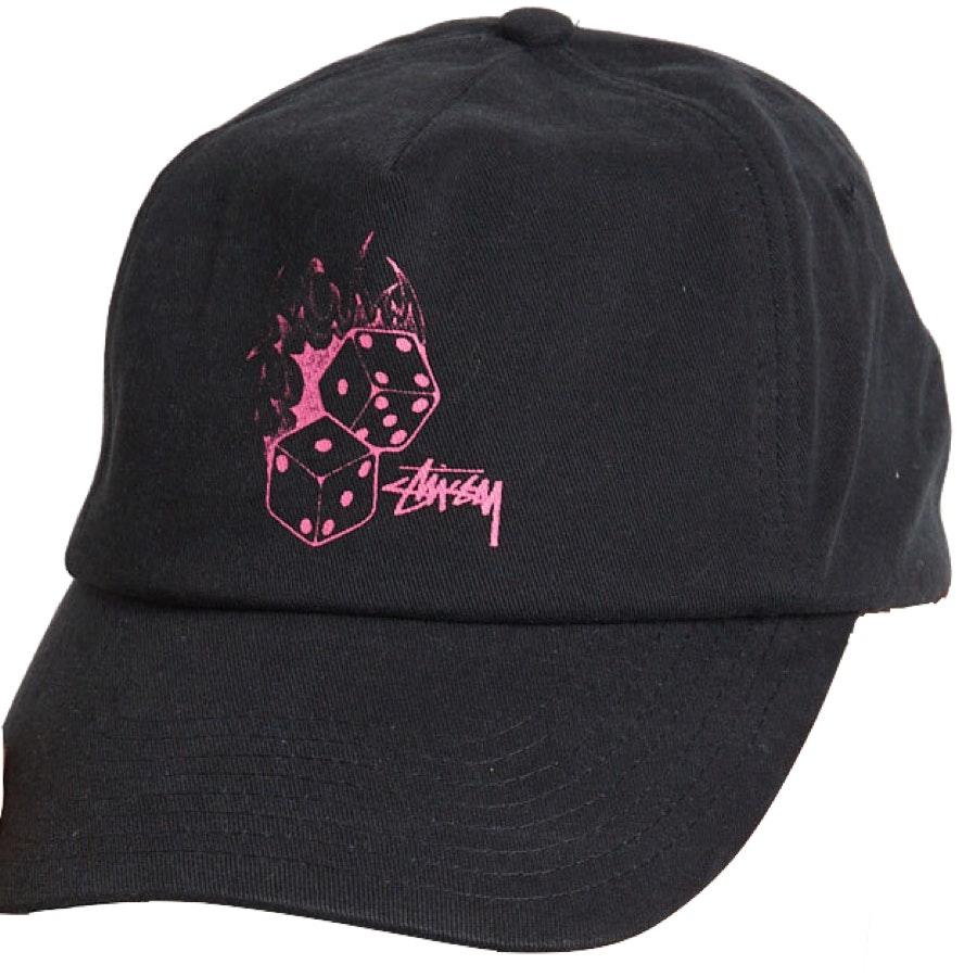 STUSSY（ステューシー） キャップ 帽子 STUSSY Flame Dice Low Pro Cap