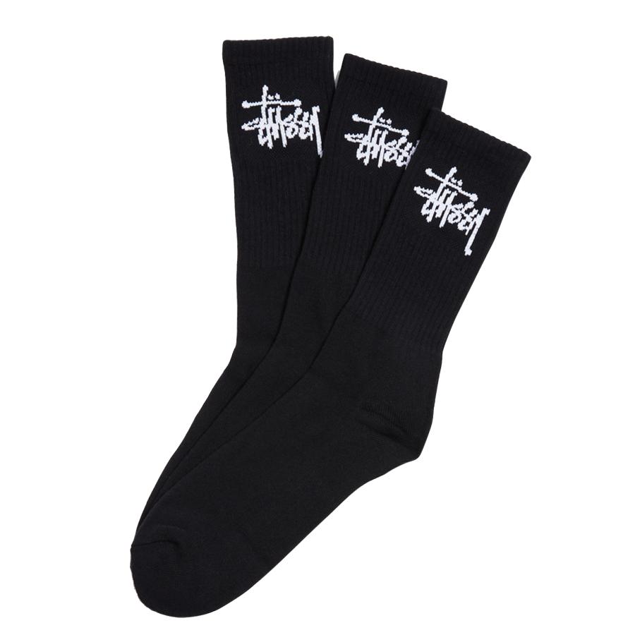 ステューシー ソックス3足組 STUSSY Graffiti Socks｜musashi-store｜02