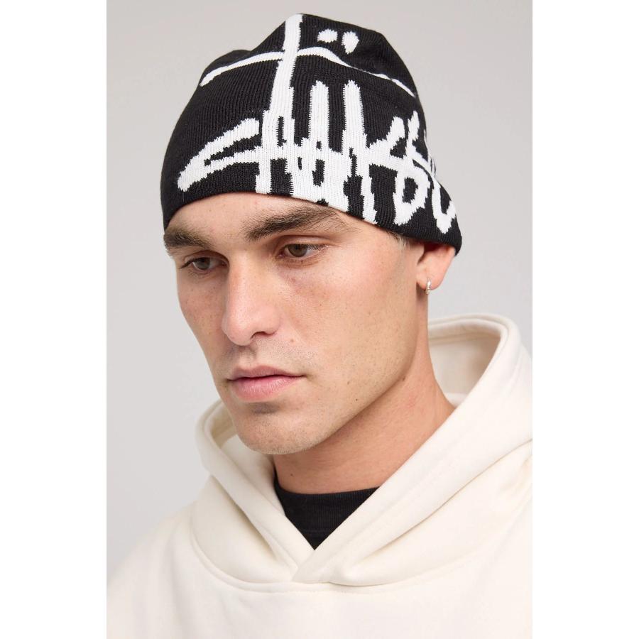 STUSSY Graffiti Skull Cap Beanie ビーニー ニット 男女兼用 STUSSY Graffiti Skull Cap Beanie ビーニー ニット 男女兼用