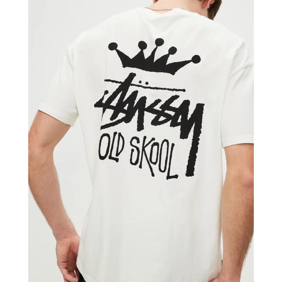 STUSSY Old Skool 50-50 SS Tee Tシャツ ステューシー : Import STUSSY Old Skool 50-50 SS Tee Tシャツ ステューシー : Import