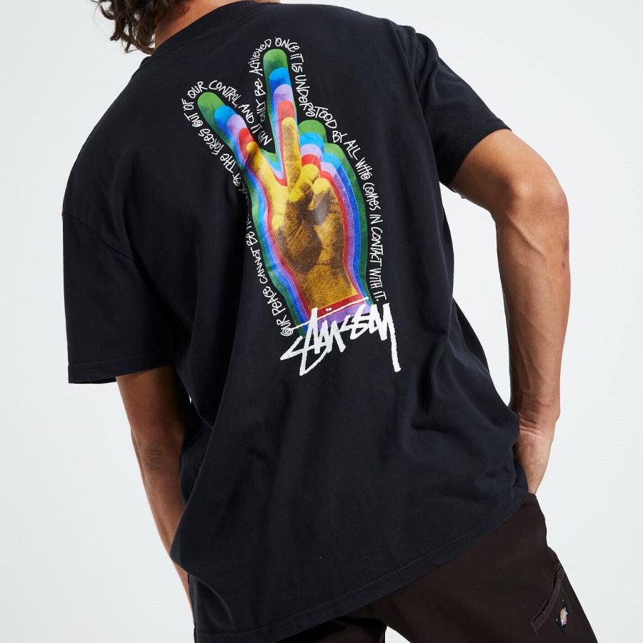 STUSSY（ステューシー） STUSSY PEACE SIGN TEE Tシャツ : Import Shop