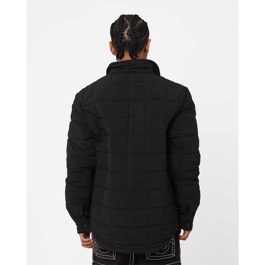 STUSSY Quilted Fatigue Shirt キルティングジャケット ブルゾン STUSSY Quilted Fatigue Shirt キルティングジャケット ブルゾン