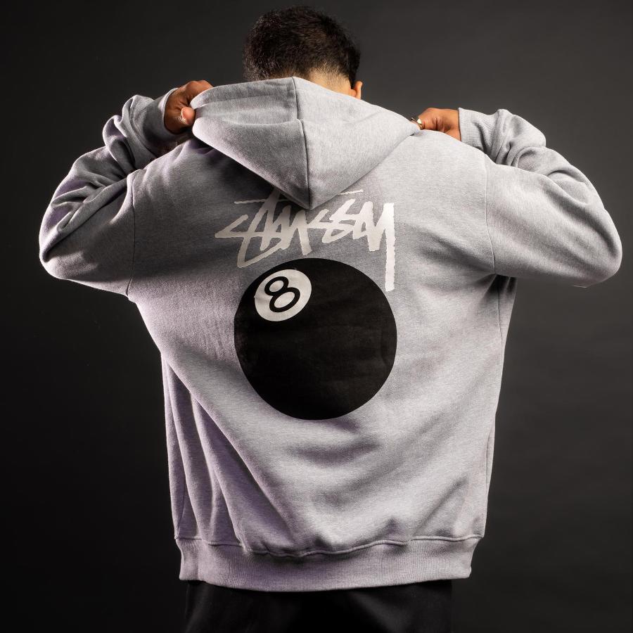 STUSSY ステューシー Solid 8 Ball Zip Hoodie : Import Shop STUSSY ステューシー Solid 8 Ball Zip Hoodie : Import Shop