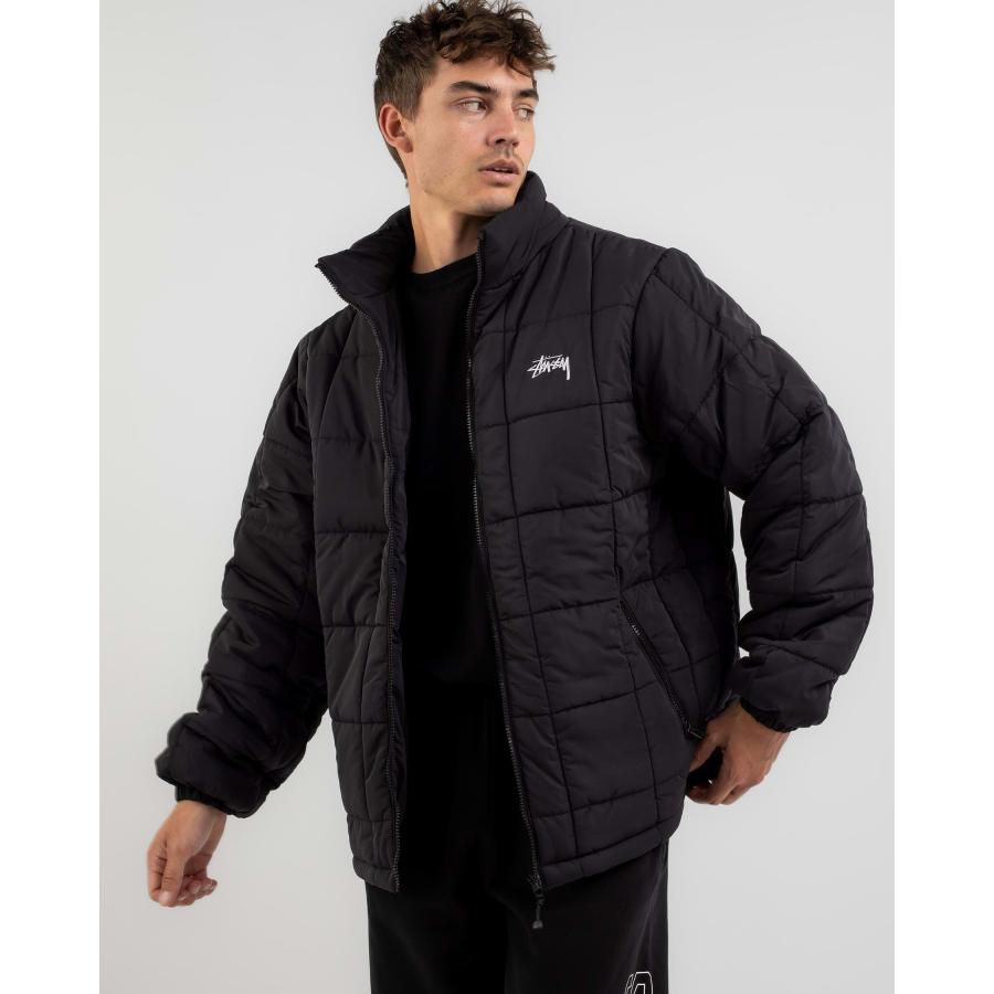 STUSSY ステューシー ジャケット Square Puffa Jacket : Import STUSSY ステューシー ジャケット Square Puffa Jacket : Import