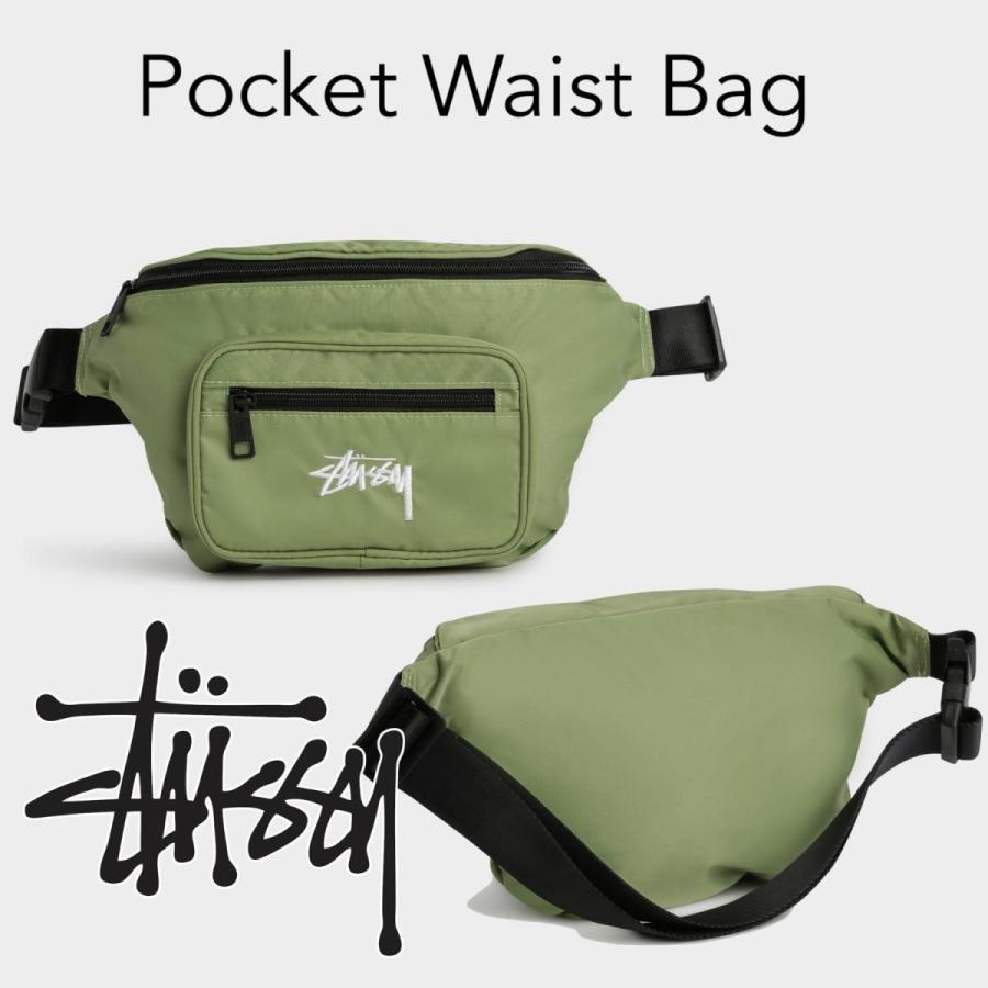 STUSSY ステューシー ウエストバッグ Pocket Waist Bag 男女兼用 STUSSY ステューシー ウエストバッグ Pocket Waist Bag 男女兼用