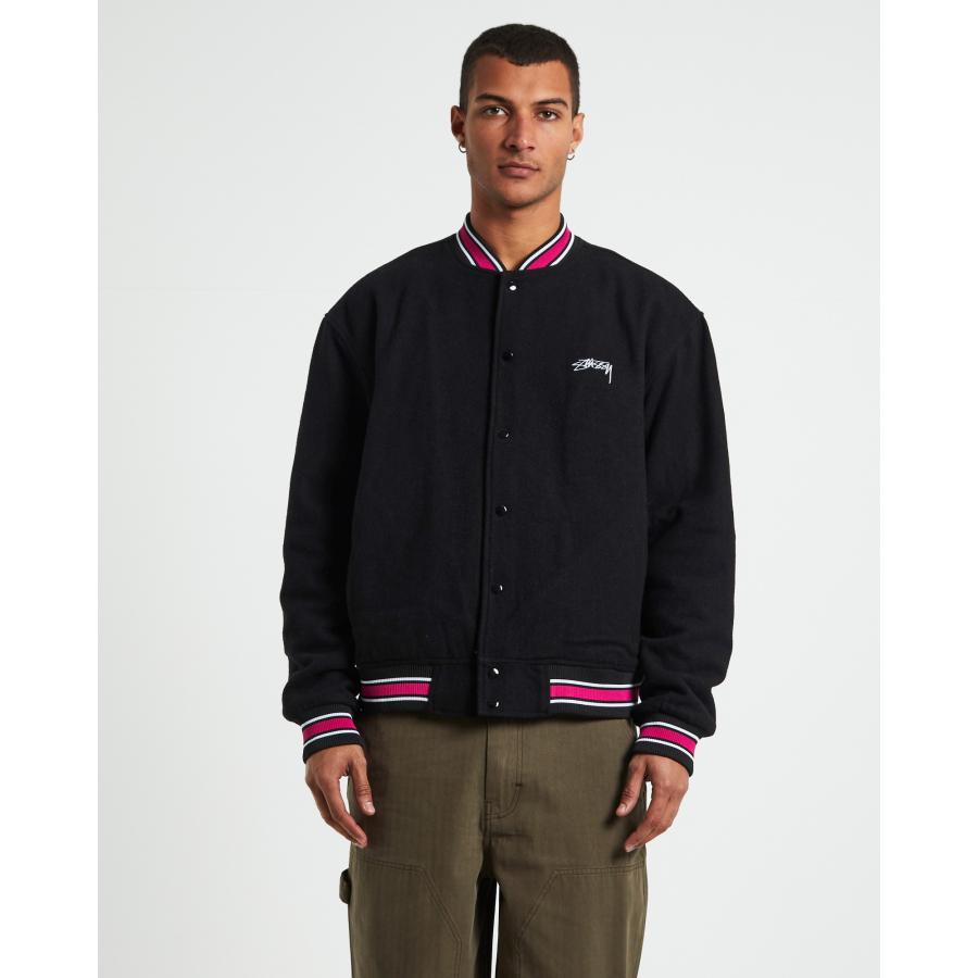 STUSSY ステューシー Varsity Jacket ボンバージャケット STUSSY ステューシー Varsity Jacket ボンバージャケット