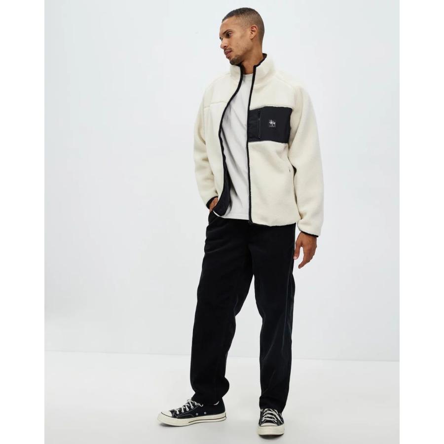 STUSSY ステューシー フリース ジャケット Work Sherpa Zip Crew STUSSY ステューシー フリース ジャケット Work Sherpa Zip Crew