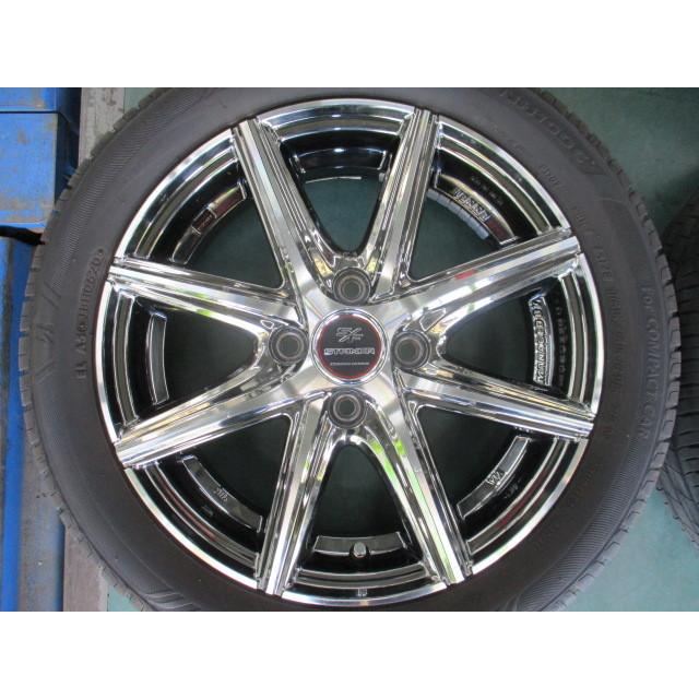 トップシークレット 軽自動車に！シュタイナーS/F+ミネルバ製165/55R15