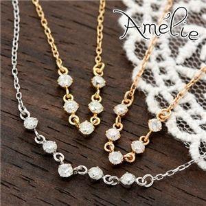 [大特価] Amelie Monchouchou ディアプリュイ K18ダイヤモンドペンダント/ネックレス ホワイトゴールド 【K2292833933】(12810円)