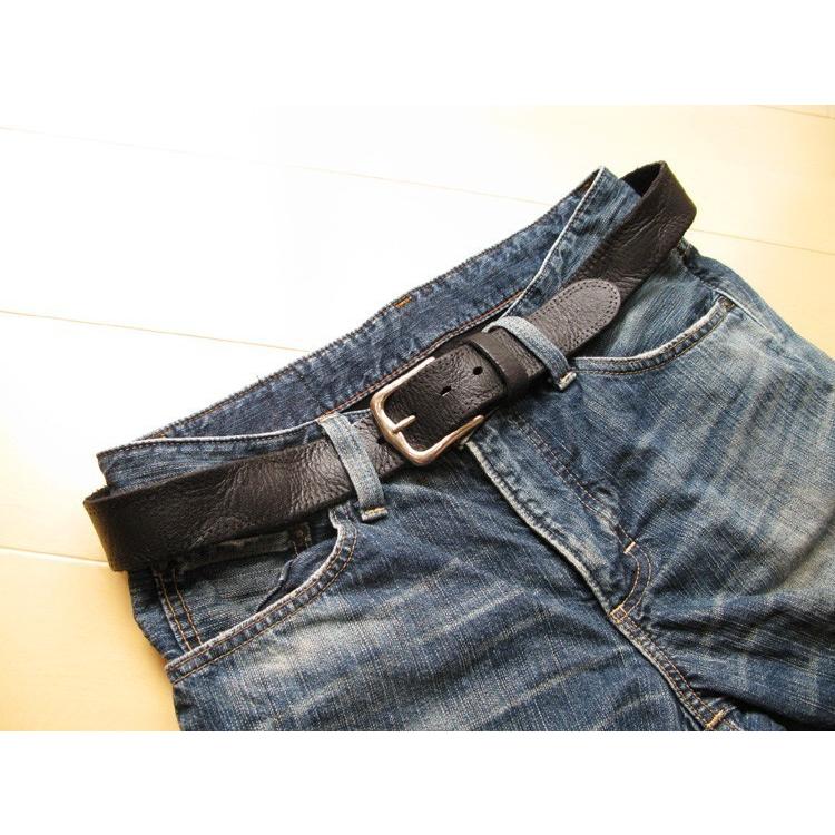 レザーベルト メンズ シンプルデザインベルト ビンテージ加工 レザーベルト メンズ シンプルデザインベルト ビンテージ加工