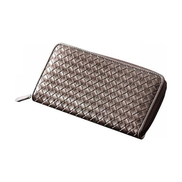 キャティフェラーリ ラウンドファスナー長財布 ブロンズ Ｓ? ＣＦＬ１１２５７ＢＲＳ|1805SDTT^