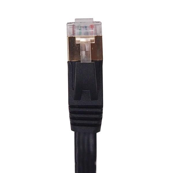 LANケーブル CAT7 15m フラット カテゴリー7 ランケーブル ストレート ツメ折れ防止カバー フラットLANケーブル スーパーフラット|musasinojapan|03