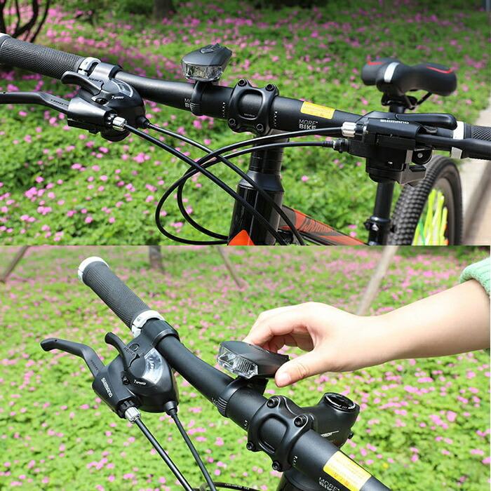 2021A/W新作☆送料無料】 自転車 3段階LED フロントライト 白 USB充電式 防水 ホワイト 自転車 3段階LED フロントライト 白 USB充電式 防水 ホワイト