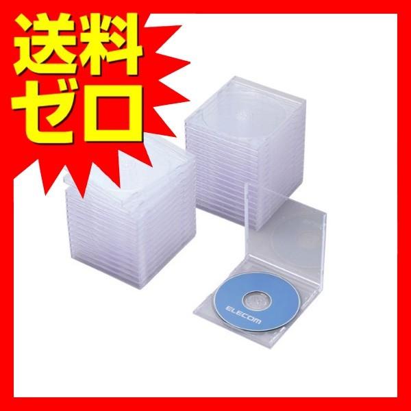 エレコム CCD-JSCN30CR 高品質新品 購入 CD DVDプラケース クリア 30パック 1枚収納