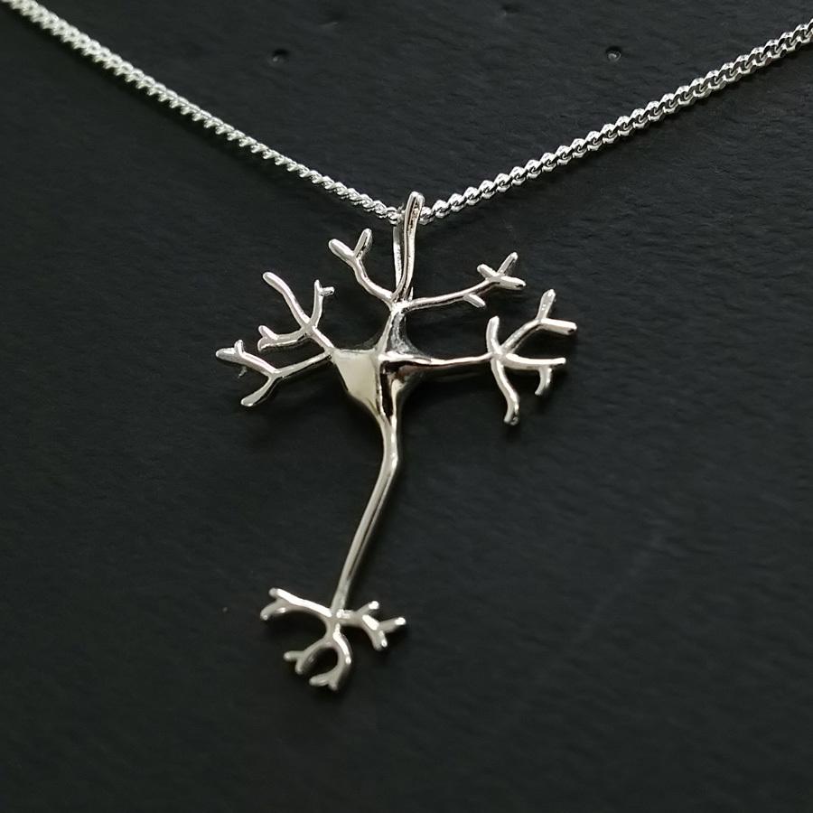 【アナトミージュエリー】ニューロンネックレス・Sterling Silver  (Neuron necklace Sterling Silver） | 