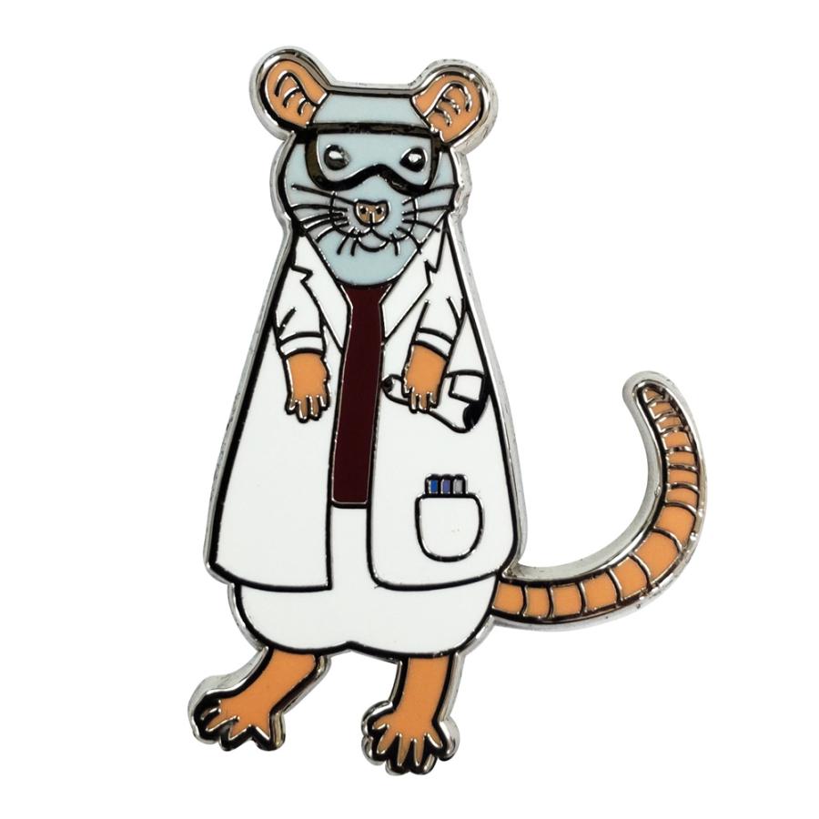 【サイエンスピンバッチ】LAB RAT Tall | 
