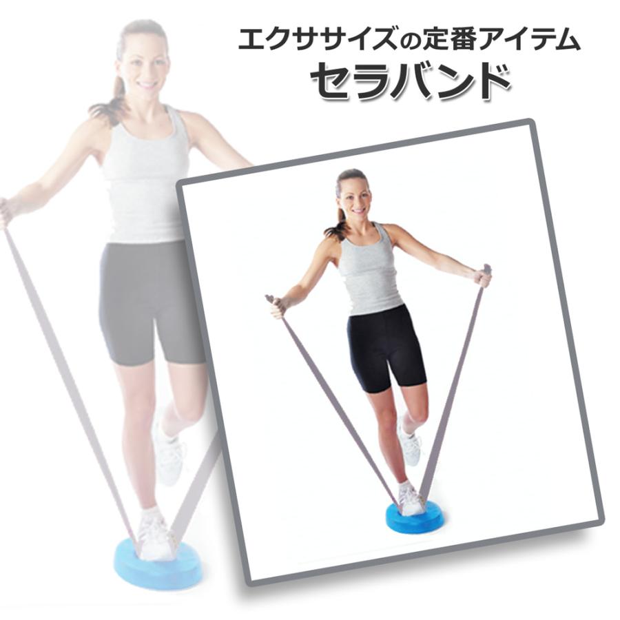セラバンド シルバー 銀 50ヤード トレーニングチューブ 筋トレ ストレッチ リハビリ エクササイズ小冊子付 Theraband_2