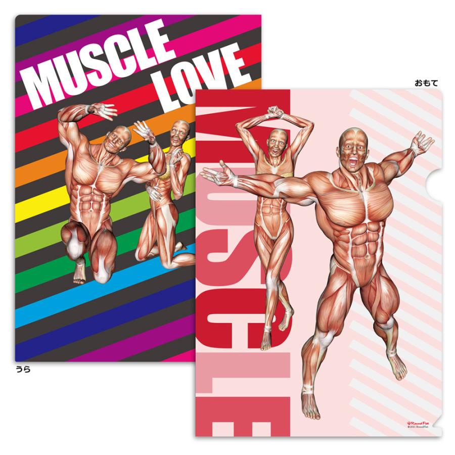 筋次郎コレクション1 クリアファイル15枚セット（3種×5枚） : 筋肉