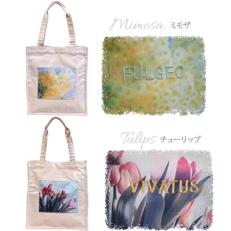 転写刺繍トート レディース バッグ トートバッグ コットンバッグ 刺繍  