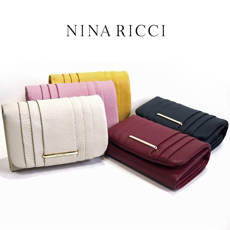 財布 レディース ニナリッチ ナクレ パース レディース 財布 二つ折り財布 折れ財布 ブランド財布 牛革財布 ニナ リッチ Nina Ricci 大容量 女性 85 1872 帽子とbag お財布ミューズショップ 通販 Yahoo ショッピング