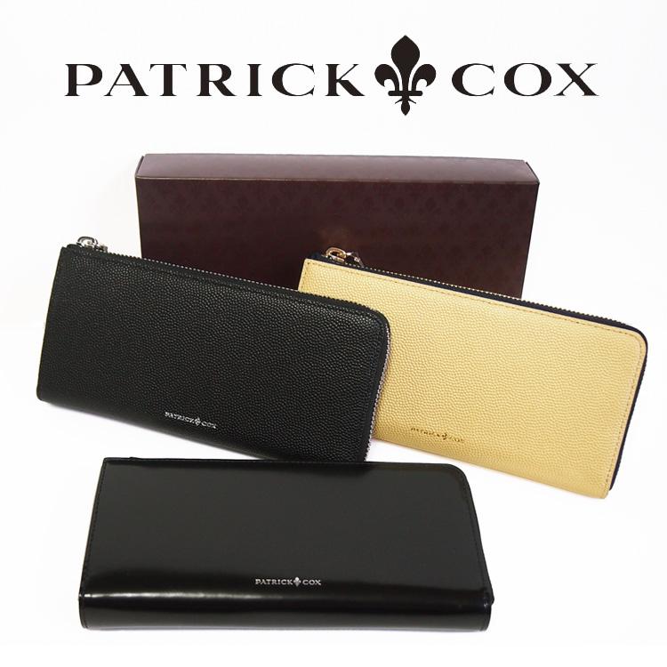 PATRICK COX 限定シリーズ メンズ財布 L字ファスナー長財布 PATRICK COX 限定シリーズ メンズ財布 L字ファスナー長財布