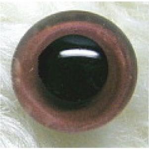 ガラスアイ エナメルブラウン 10mm １ペア ぬいぐるみ目 グラスアイ 資材 材料 手作り 新作通販