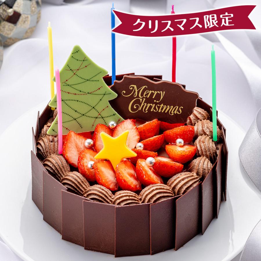 生ケーキ タルト チョコレートのクリスマスケーキ 直径15cm ミュゼ ド ガトー E Xmas ミュゼ ド ガトー 通販 Yahoo ショッピング
