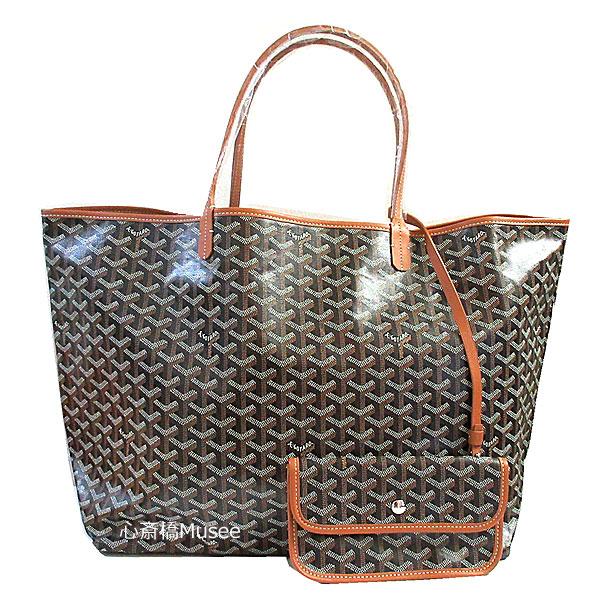 GOYARD ≪ 新品 ≫ ゴヤールサンルイ GM 黒×茶 ブラック GOYARD ≪ 新品 ≫ ゴヤールサンルイ GM 黒×茶 ブラック