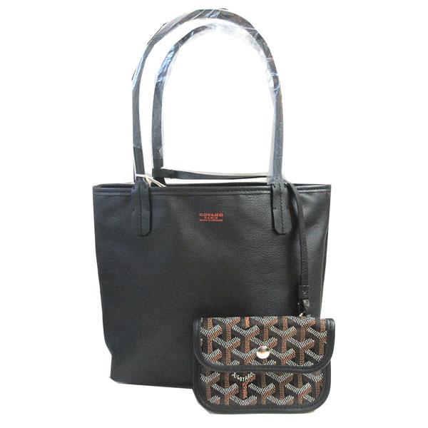 ≪新品≫ GOYARD ゴヤール アンジュ ミニ ブラック 黒 トート ポーチ